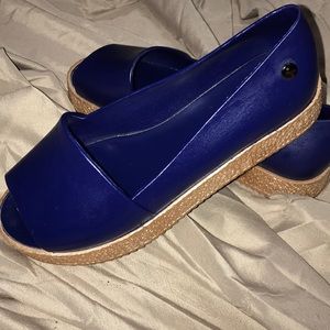 Peep Toe Espadrilles Shoe